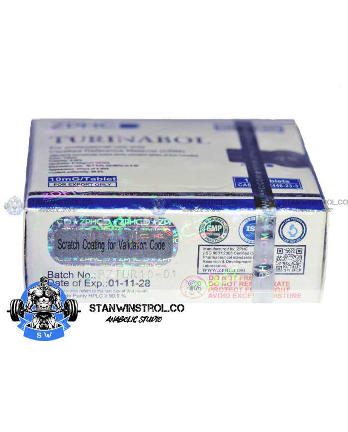 Turinabol (4-Chlorodehydromethyltestosterone) 10mg 100 tabs, ZPHC