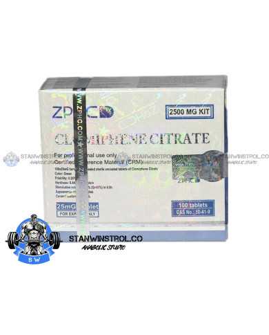 ZPHC CLOMIPHENE CITRATE (CLOMID) 25MG 100 TABS