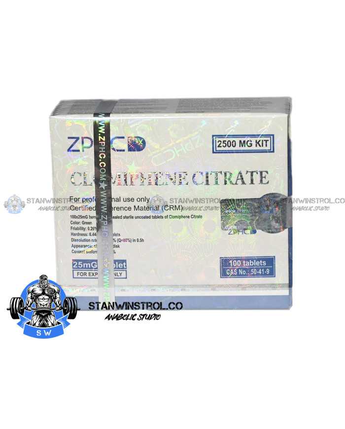 ZPHC CLOMIPHENE CITRATE (CLOMID) 25MG 100 TABS