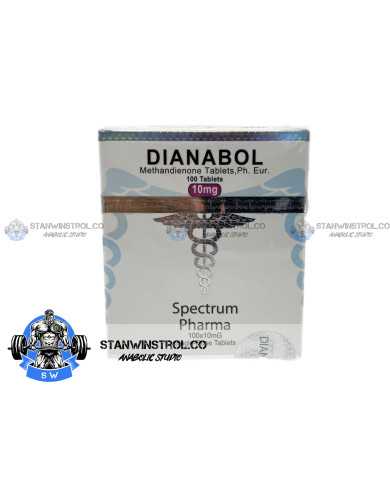 Dianabol (Methandieone) 10mg 100tabs Spectrum Pharma