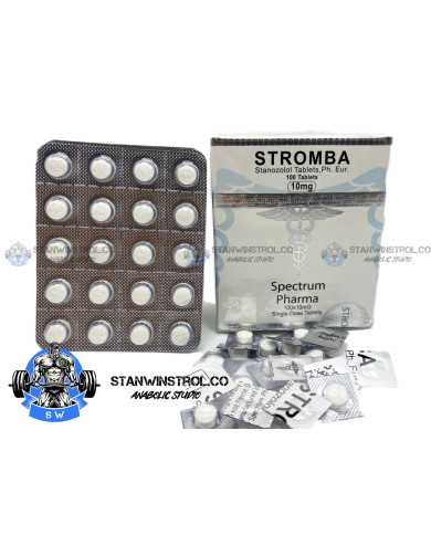 Stromba (Stanozolol) 10mg 100tabs Spectrum Pharma