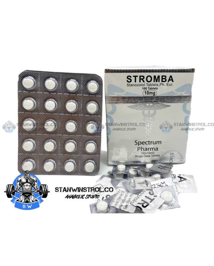 Stromba (Stanozolol) 10mg 100tabs Spectrum Pharma Stromba (Stanozolol) 10mg 100tabs Spectrum Pharma