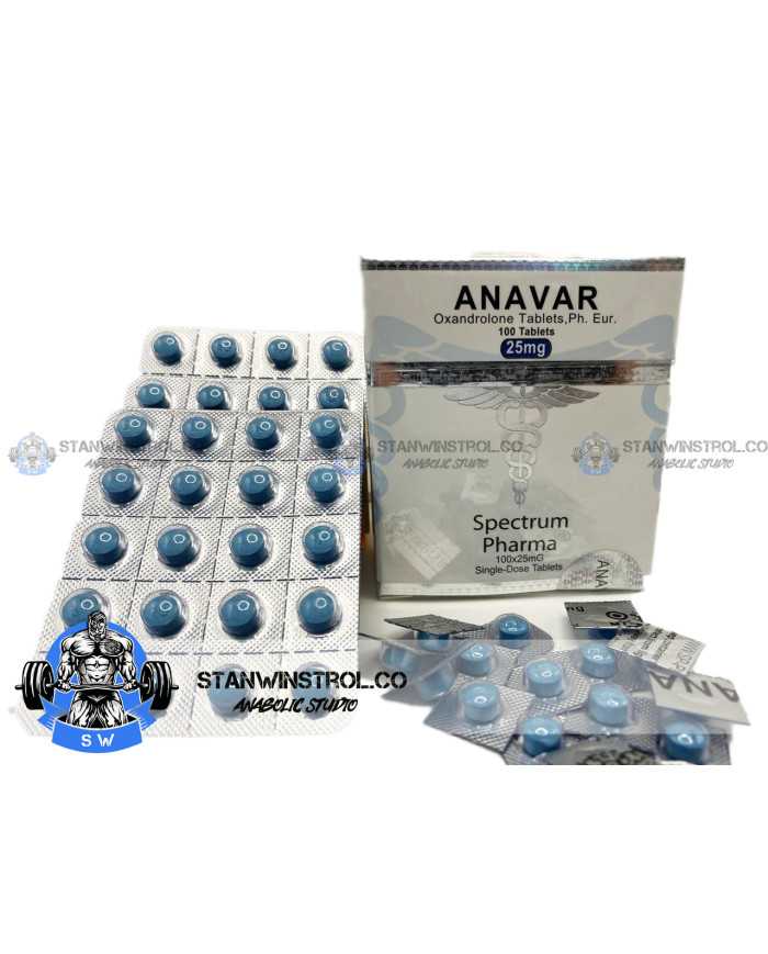 ANAVAR (OXANDROLONE) 25MG 100 TABS, SPECTRUM PHARMA ANAVAR (OXANDROLONE) 25MG 100 TABS, SPECTRUM PHARMA