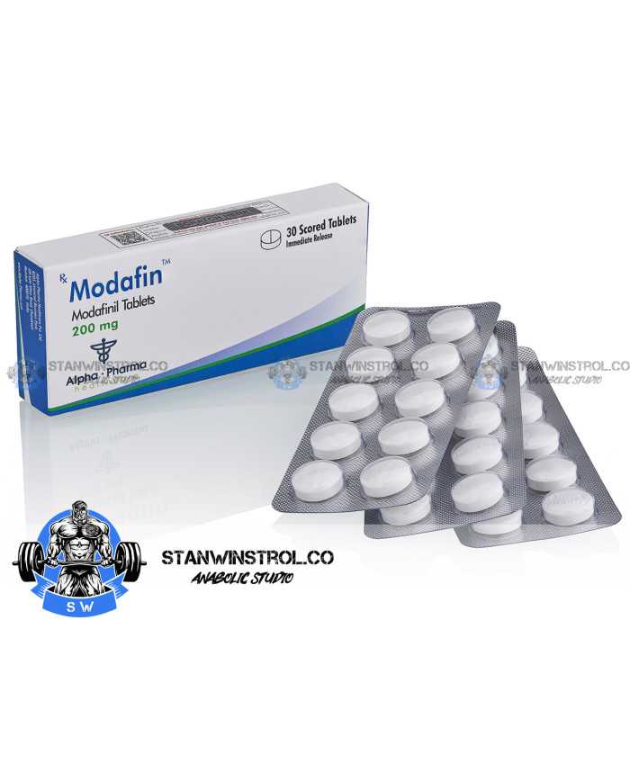 Modafin (MODAFINIL) 200mg 30 tabs, Alpha Pharma