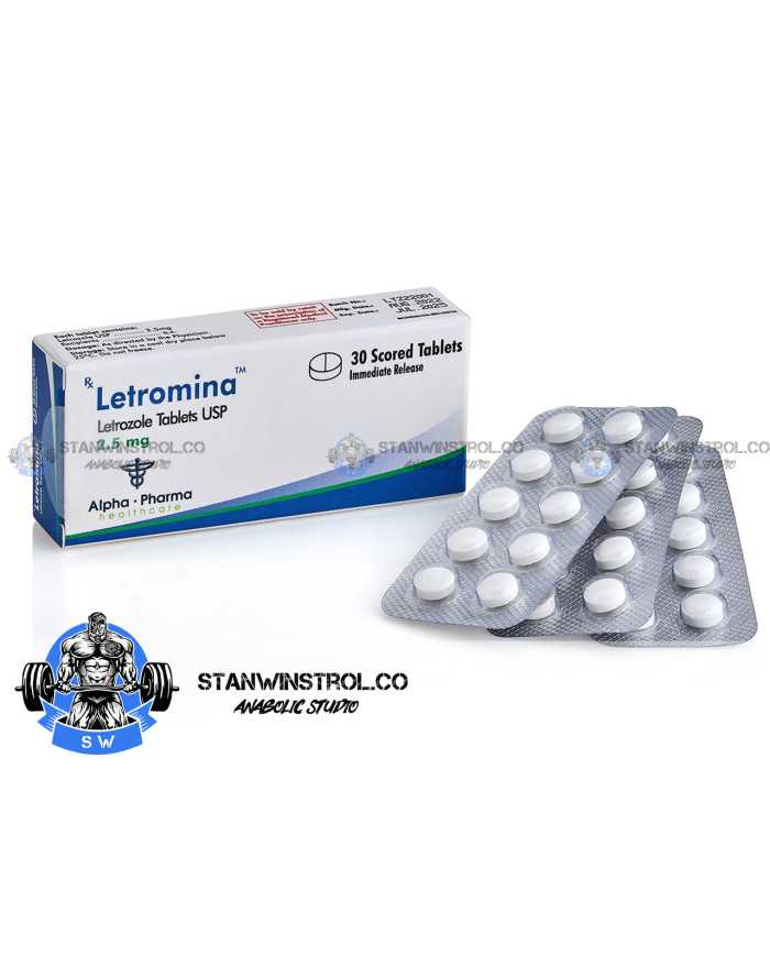 Letromina (Letrozole) 2.5mg 30tabs, Alpha Pharma