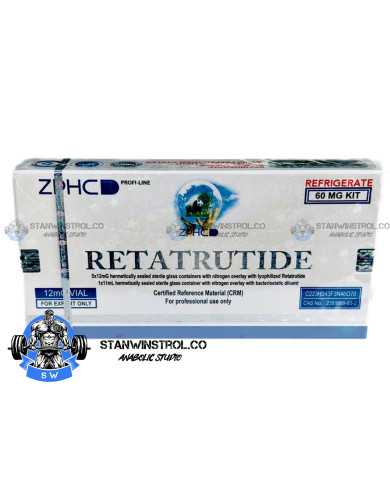Retatrutide 5 vials of 12mg each 60mg kit ZPHC