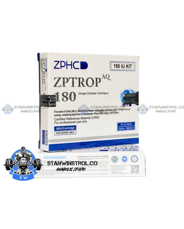 ZPTROP AQ 180iu HGH - 36 IU / Cartridge - 5 Cartridges per box