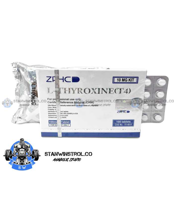 L Thyroxine (T4) 100mg 100 tabs ZPHC