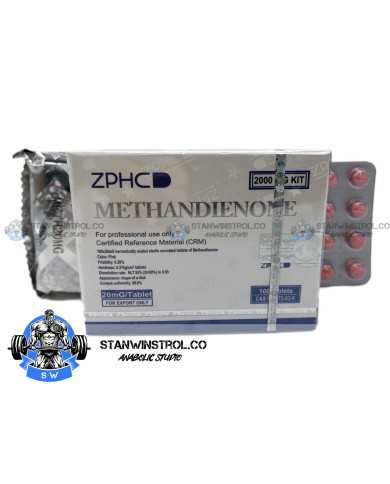 Methandienone (Dbol - Methandrostenolone) 20mg 100 tabs, ZPHC