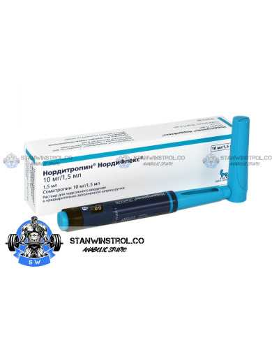 Norditropin Nordiflex 10mg (30iu) , 1.5ml pen - Novo Nordisk Denmark
