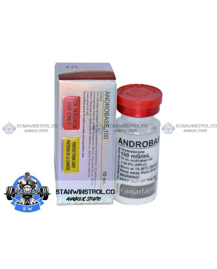 Androbase100 (Testosterone Base) 100mg/1ml 10ml vial Canada Peptides